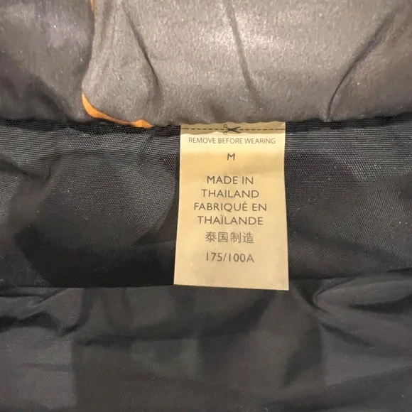 NWOT Coach Men’s Reversible Puffer Vest